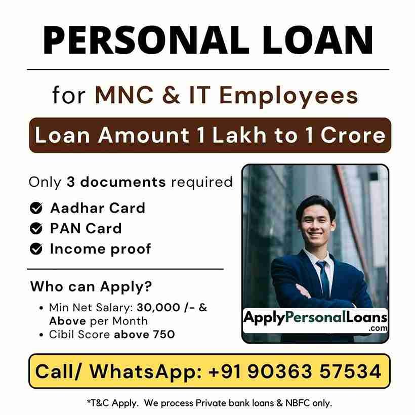 Apply Personal Loan for MNC Employee