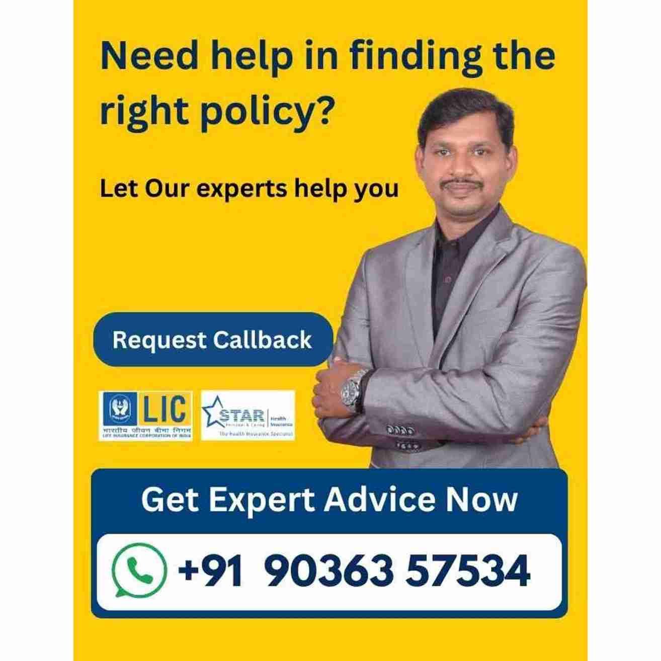 LIC Life Insurance Agent in Ashok leyland phase 2, Hosur