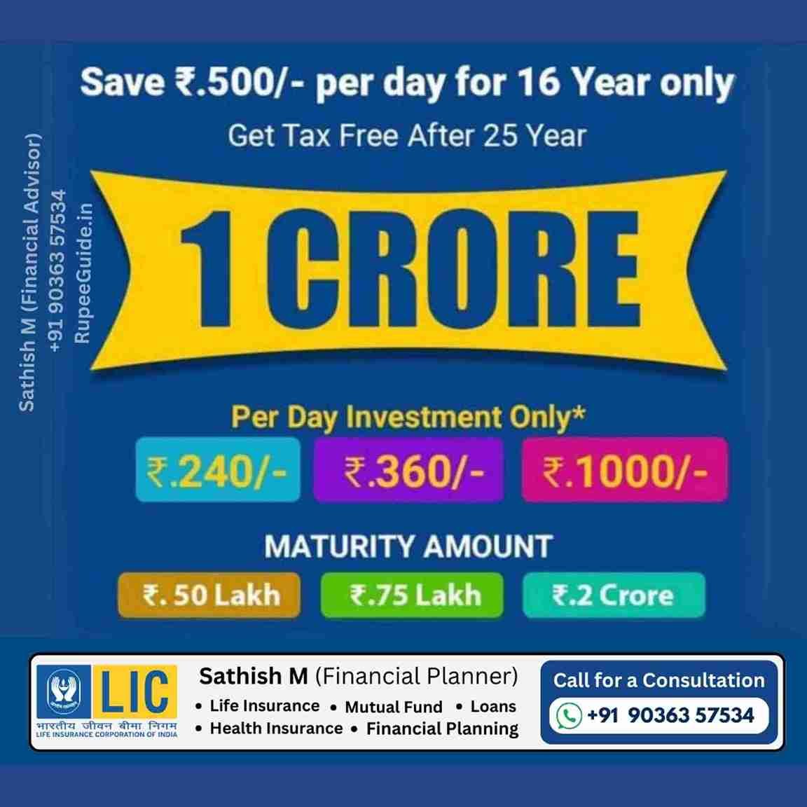 LIC Life Insurance Agent in Kothnur, Bangalore