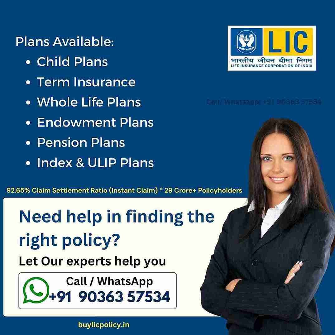 LIC Life Insurance Agent in Nelamangala, Bangalore