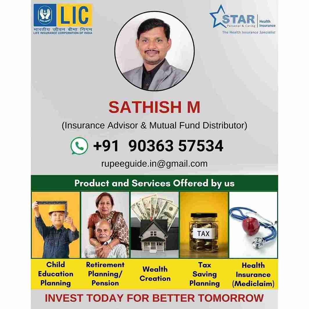 LIC Life Insurance Agent in Veerapura, Bangalore